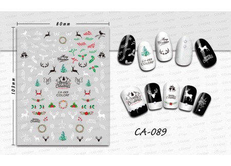 3D Nail Stickers - CA-089